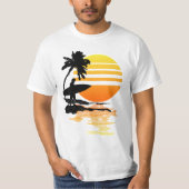 Surfsonnengang T-Shirt (Vorderseite)
