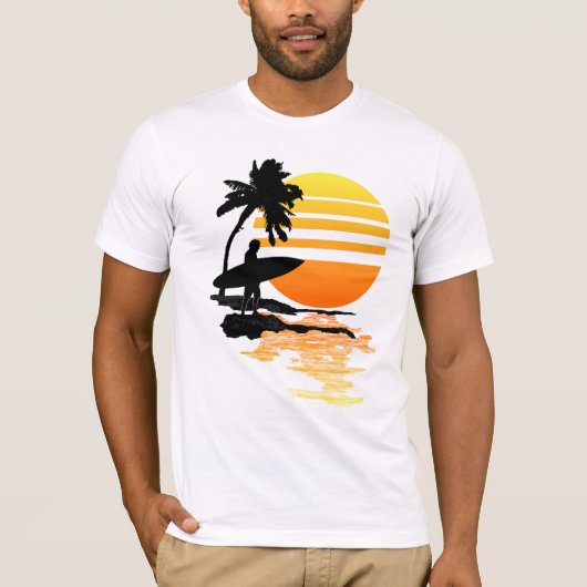 Surfsonnengang T-Shirt (Vorderseite)