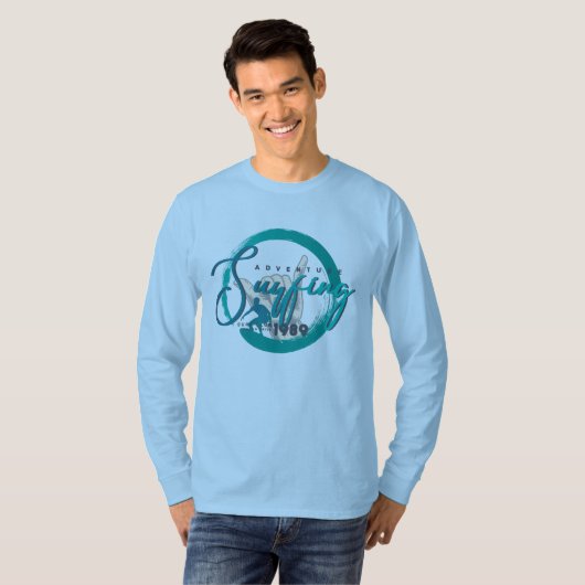 Surfsport | Langschläfer T-Shirt (Vorne ganz)