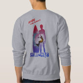 Surfsport | Männerpullover Sweatshirt (Rückseite)