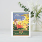 Surfspots - Australien Postkarte (Stehend Vorderseite)