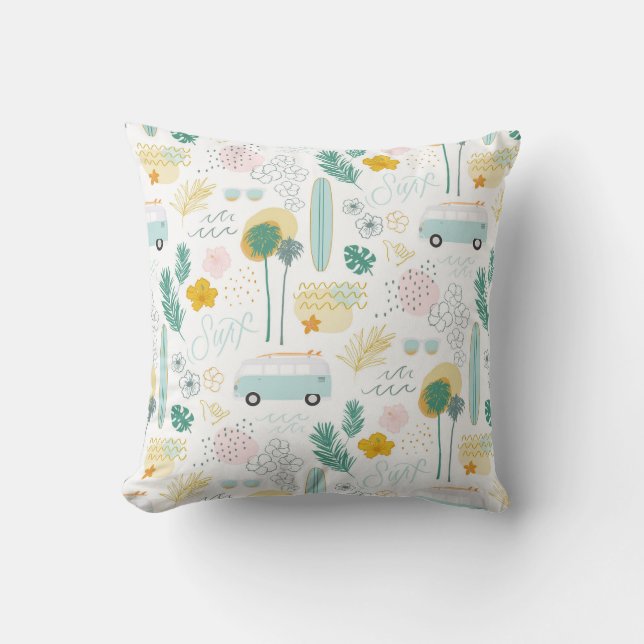 Surfstadt Kissen (Vorderseite)