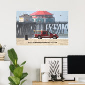 Surfstadt Poster (Heimbüro)