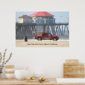 Surfstadt Poster (Küche)