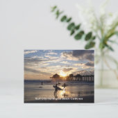 Surfstadt Postkarte (Stehend Vorderseite)