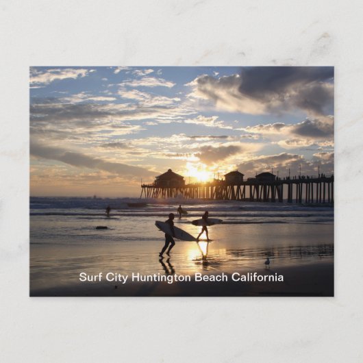 Surfstadt Postkarte (Vorderseite)