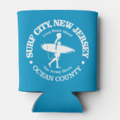 Surfstadt (Surfer) Dosenkühler (Rückseite)