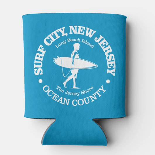 Surfstadt (Surfer) Dosenkühler (Rückseite)