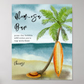 Surfstrand Babydusche - Mama-osa-Bar Poster (Vorne)