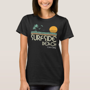 Surfstrand California Retro Vintag T-Shirt