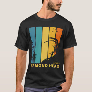 Surfstrand Diamond Head Honolulu Hawaii T-Shirt