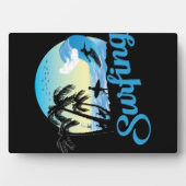 Surfstrand Fotoplatte (Vorderseite)