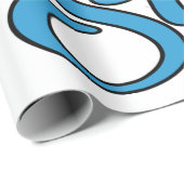 Surfstrand Geschenkpapier (Rolleneckpunkt)