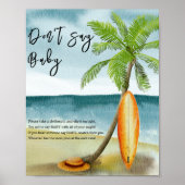Surfstrand - Kein Baby Poster (Vorne)