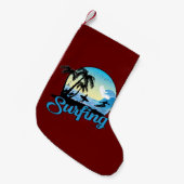 Surfstrand Kleiner Weihnachtsstrumpf (Vorderansicht (hängend))