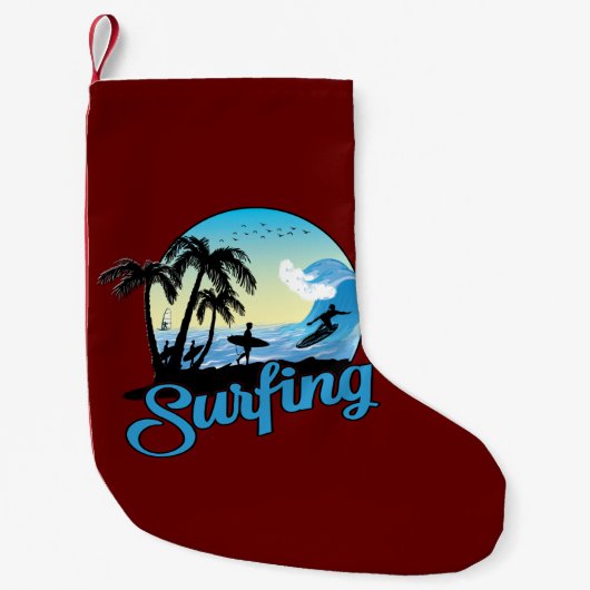 Surfstrand Kleiner Weihnachtsstrumpf (Vorderseite)