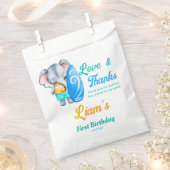 Surfstrand Ozean tropischen Sommer Geburtstag Geschenktütchen (Ausgeschnitten)