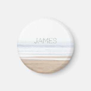 Surfstrand personalisiert magnet