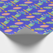 Surfstrand Sommer Geschenkpapier (Ecke)