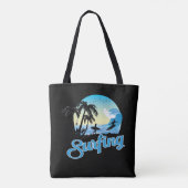 Surfstrand Tasche (Rückseite)