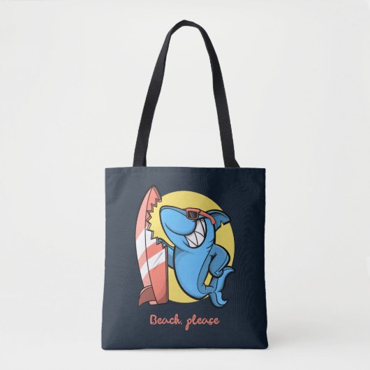 Surfstrand Tasche (Vorderseite)