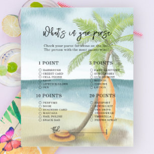 Surfstrand - Was in Ihrer Handtücher-Babydusche st