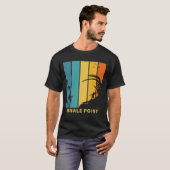 Surfstrand Whale Point Bahamas T-Shirt (Vorne ganz)