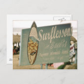 Surfstunden Postkarte (Vorne/Hinten)