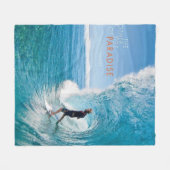 Surfsurfer Fleecedecke (Vorderseite (Horizontal))