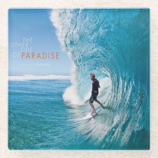 Surfsurfer Glasuntersetzer (Vorderseite)