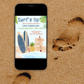 Surft die ersten Geburtstagsparty-Boys Einladung