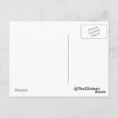 Surft hoch! postkarte (Rückseite)