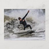 Surft hoch! postkarte (Vorderseite)