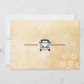 Surft hoch! Surfen Birthday Beach Party Foto Einladung (Rückseite)