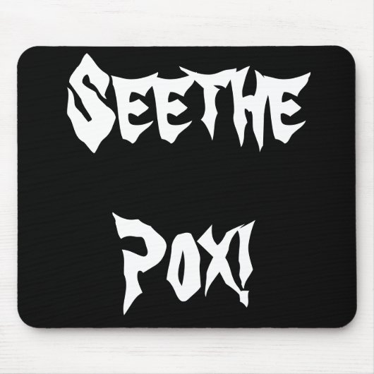 Surfthe Pocken! Mousepad (Vorne)