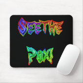 Surfthe Regenbogen! Mousepad (Mit Mouse)