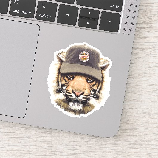 Surftiger Aufkleber (Detail)