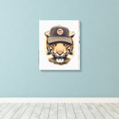 Surftiger Leinwanddruck (Insitu (Holzboden))