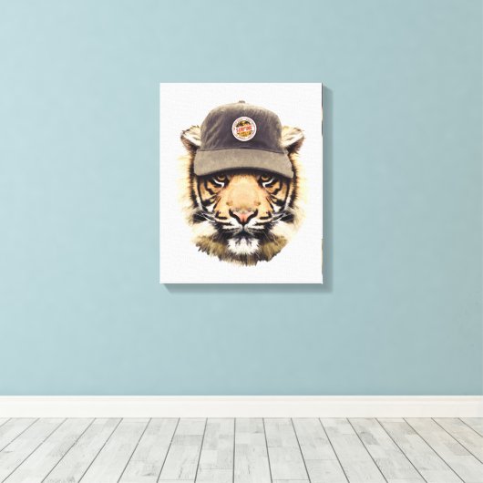 Surftiger Leinwanddruck (Insitu (Holzboden))