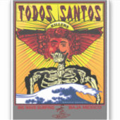 SURFTOS SANTOS BAJA CALIFORNIA MEXICO AUFKLEBER (Vorderseite)