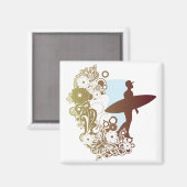 Surftraeume Magnet (Vorderseite/Rückseite)