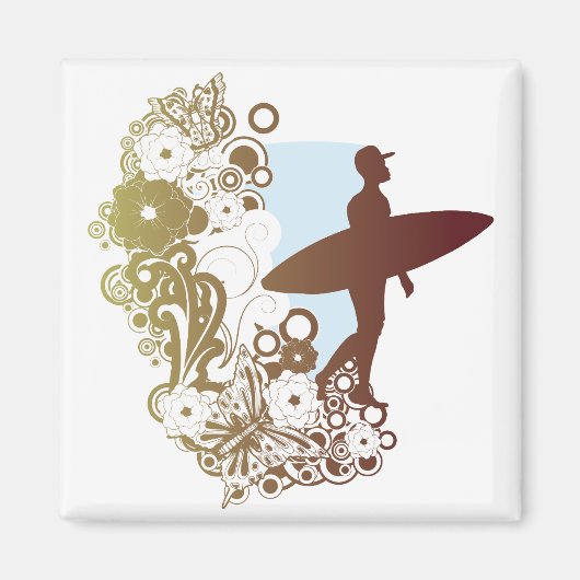 Surftraeume Magnet (Vorne)