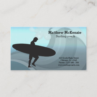 Surftrainer Visitenkarte