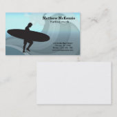 Surftrainer Visitenkarte (Vorne/Hinten)