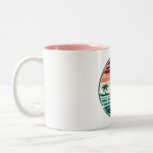 "Surfträume: Hot Girl and Surfboard" Tasse (Links)