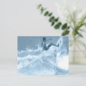 Surftricks Postkarte (Stehend Vorderseite)