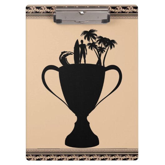 Surftrophy-Zwischenablage Klemmbrett (Vorderseite)