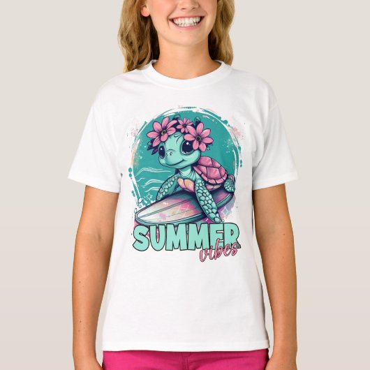 Surfturtle T-Shirt (Vorderseite)