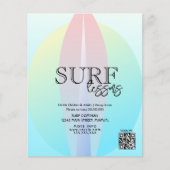 Surfunterricht Erwachsener Flyer (Vorne)