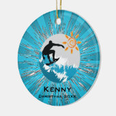 Surfverzierung Keramikornament (Links)